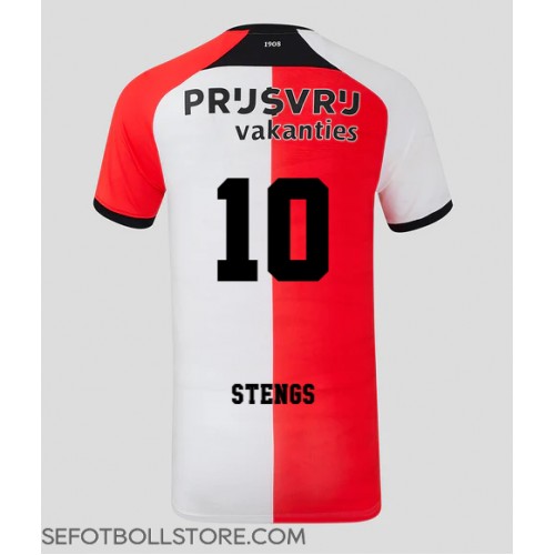 Feyenoord Calvin Stengs #10 Replika Hemmatröja 2024-25 Kortärmad